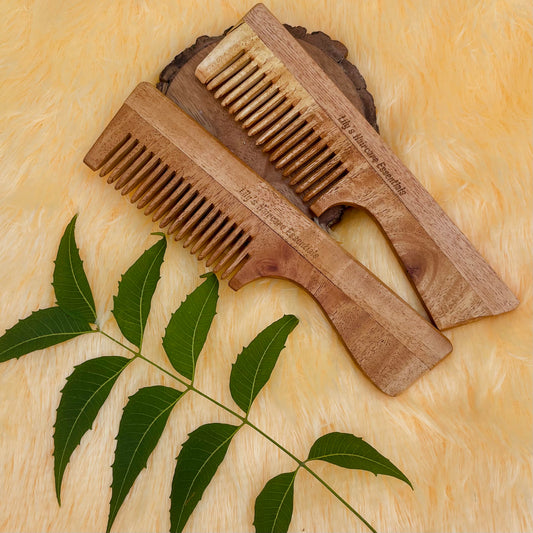 Neem Handle Comb ( Handmade & 100% Pure)