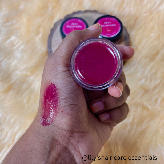 Lily's Pink Lip Balm - Jar