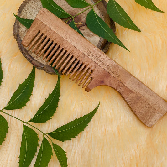Neem Handle Comb ( Handmade & 100% Pure)