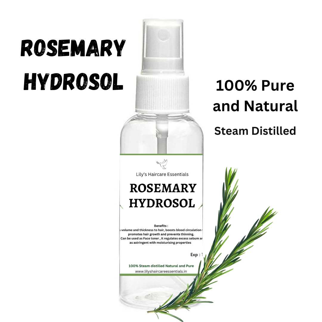 Rosemary hydrosol( Pure Steam Distilled) Rosemary water for Hair Growt –